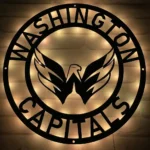 Washington Capitals Metal Sign Nhl 1