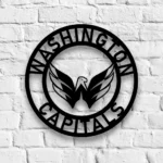 Washington Capitals Metal Sign Nhl 1