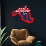 Washington Capitals Neon Sign Caps Ice Mark 1