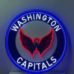 Washington Capitals Neon Sign Nhl 1