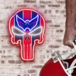Washington Capitals Neon Sign The Punisher 1