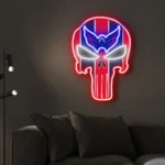 Washington Capitals Neon Sign The Punisher 1