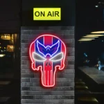 Washington Capitals Neon Sign The Punisher 1