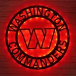 Washington Commanders Metal Sign Nfl 1