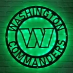 Washington Commanders Metal Sign Nfl 1