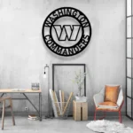 Washington Commanders Metal Sign Nfl 1
