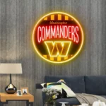 Washington Commanders Neon Sign Vintage Acrylic 1