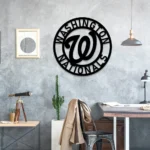 Washington Nationals Metal Sign Mlb 1