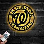 Washington Nationals Metal Sign Mlb 1