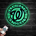 Washington Nationals Metal Sign Mlb 1