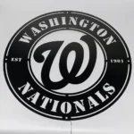 Washington Nationals Metal Sign W Nats Badge 1