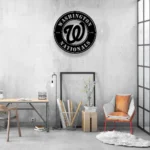 Washington Nationals Metal Sign W Nats Badge 1