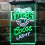 Washington Nationals Neon Sign Coors Light 1