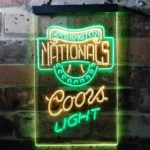 Washington Nationals Neon Sign Coors Light 1