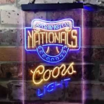 Washington Nationals Neon Sign Coors Light 1