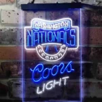 Washington Nationals Neon Sign Coors Light 1