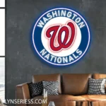 Washington Nationals Neon Sign Mlb 1