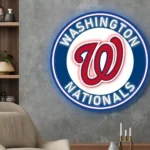 Washington Nationals Neon Sign Mlb 1