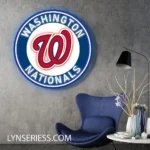 Washington Nationals Neon Sign Mlb 1