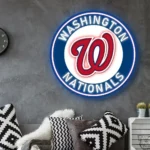 Washington Nationals Neon Sign Mlb 1