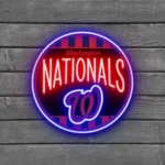 Washington Nationals Neon Sign Retro Acrylic 1