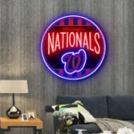 Washington Nationals Neon Sign Retro Acrylic 1