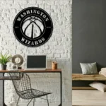 Washington Wizards Metal Sign Wizards Star Ring 1