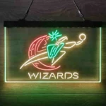 Washington Wizards Neon Sign Artistic 3 Color 1