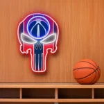 Washington Wizards Neon Sign The Punisher 1