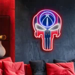 Washington Wizards Neon Sign The Punisher 1