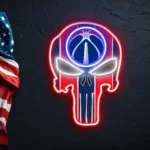 Washington Wizards Neon Sign The Punisher 1