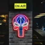 Washington Wizards Neon Sign The Punisher 1