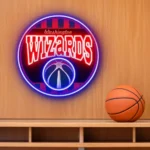 Washington Wizards Neon Sign Vintage Acrylic 1