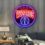 Washington Wizards Neon Sign Vintage Acrylic 1