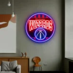 Washington Wizards Neon Sign Vintage Acrylic 1