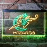 Washington Wizards Neon Sign Wizard Spell Cast 1