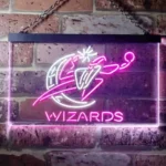 Washington Wizards Neon Sign Wizard Spell Cast 1