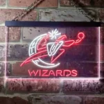 Washington Wizards Neon Sign Wizard Spell Cast 1