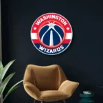 Washington Wizards Neon Sign Wizards Hoop Star 1