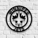 Winnipeg Jets Metal Sign Nhl 1