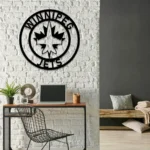 Winnipeg Jets Metal Sign Nhl 1