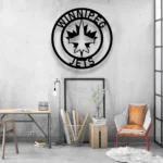 Winnipeg Jets Metal Sign Nhl 1