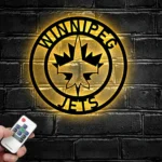 Winnipeg Jets Metal Sign Nhl 1