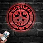 Winnipeg Jets Metal Sign Nhl 1