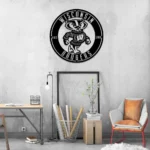 Wisconsin Badgers Metal Sign Ncaa Logo 1