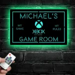 Xbox Metal Sign Custom My Game Room 1