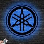 Yamaha Metal Sign Logo Car 1