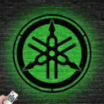 Yamaha Metal Sign Logo Car 1