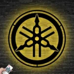 Yamaha Metal Sign Logo Car 1