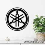 Yamaha Metal Sign Logo Car 1